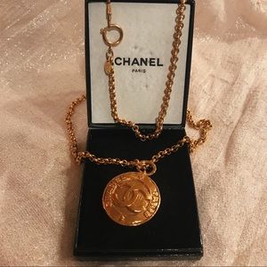 Vintage Chanel Gold Chain Necklace